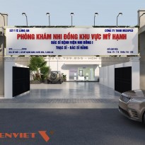 Thiết kế phòng khám nhi đồng khu vực Mỹ Hạnh, Long An